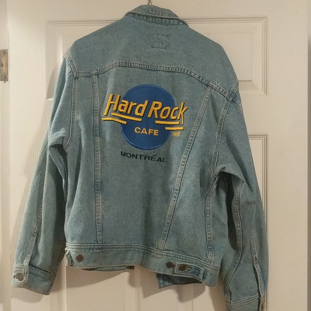 Hard Rock Cafe - Montreal Jean jacket